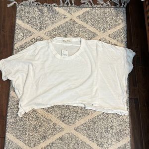 We the free cropped t shirt by free people - cc tee